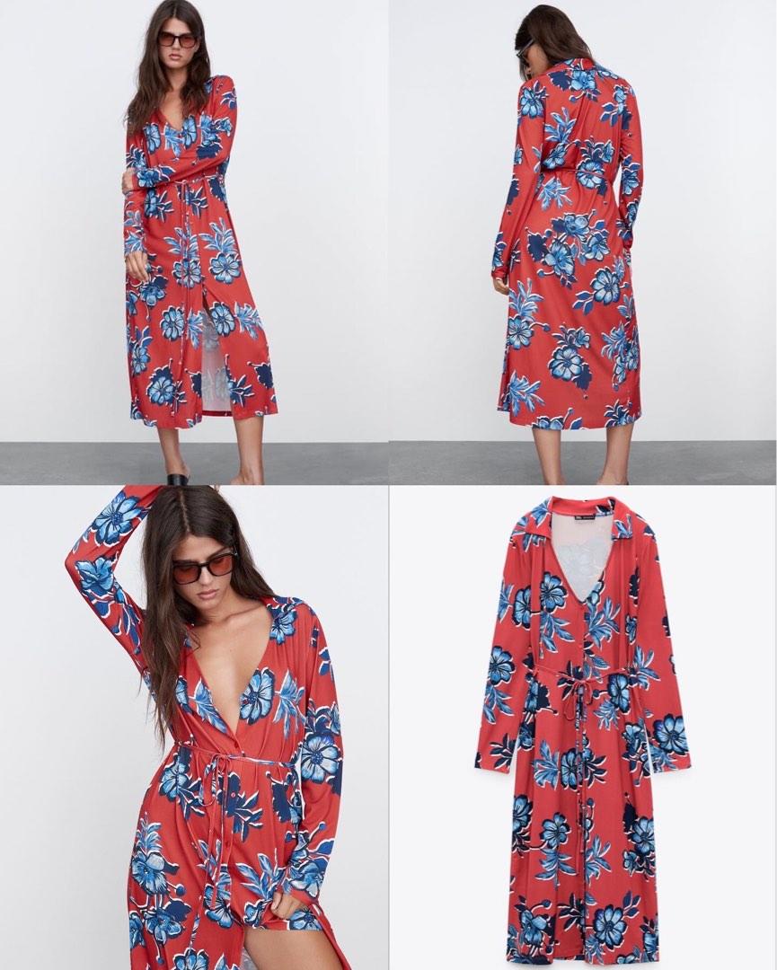 Zara BNWT Printed Midi Dress (Category: Dresses) located in San Fernando. Submitted by tipsysauce (Listing ID 1193173193, Image 1). Description: Zara BNWT Printed Midi Dress Small ₱998 only Layaway ok. COD accepted. ON HAND 🛍 100% Authentic. Bought directly from Zara stores in London 🇬🇧.