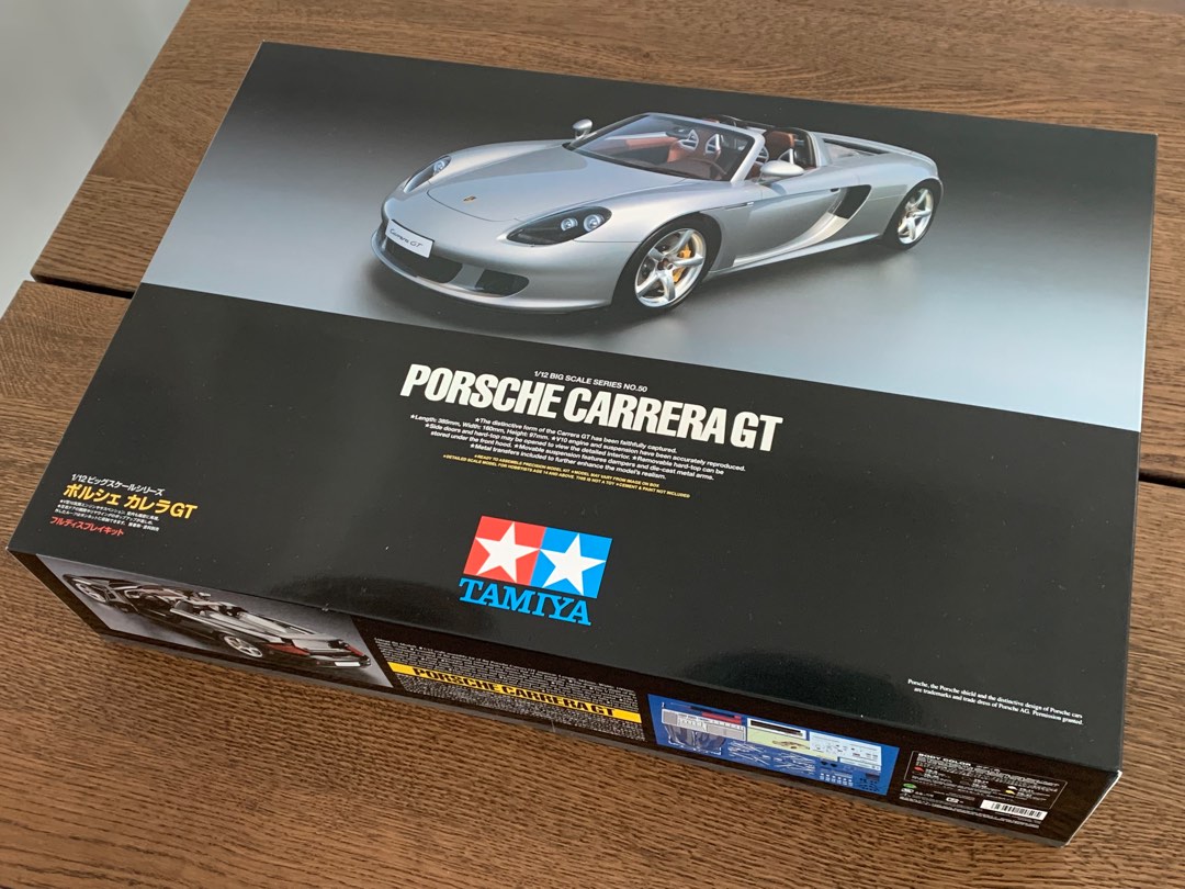 Maquette Tamiya Porsche Carrera GT 1/12