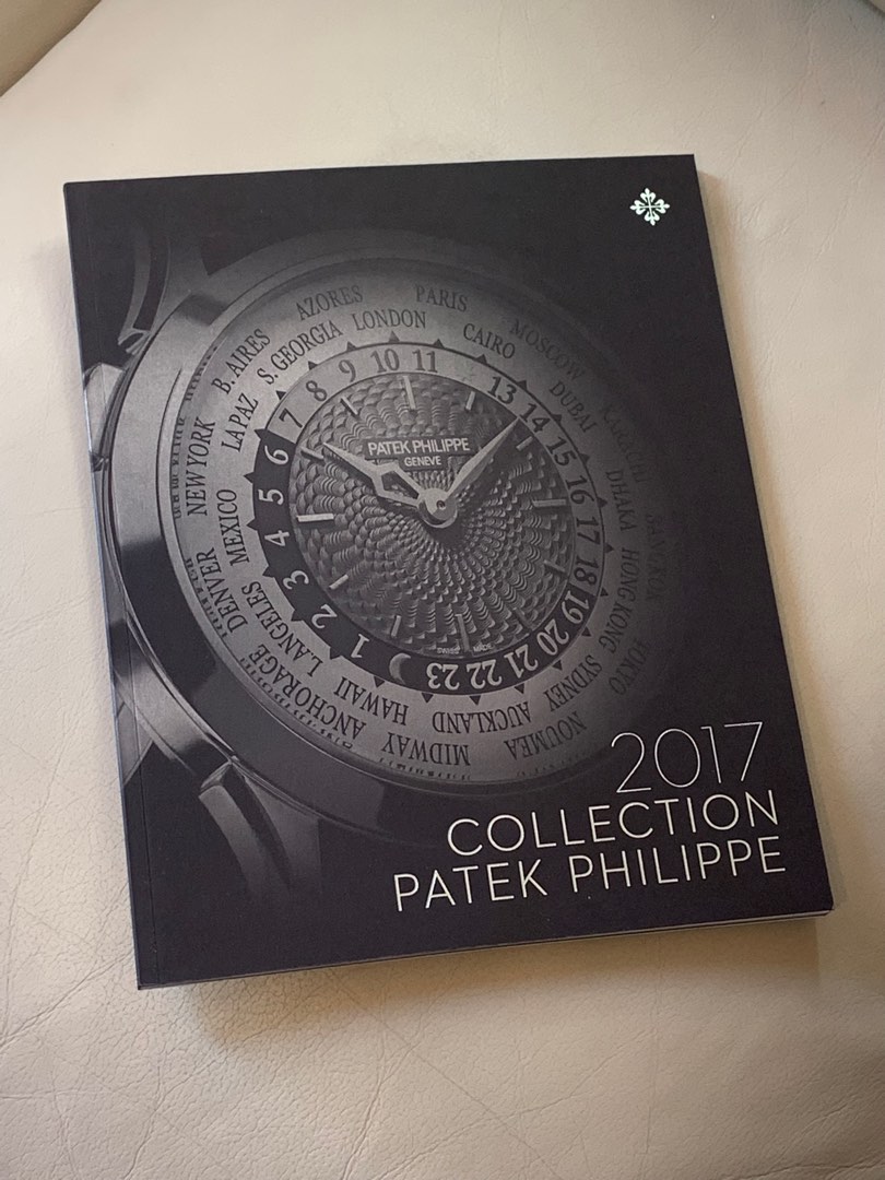 【全新】2017 PATEK PHILIPPE catalog, 名牌, 手錶 Carousell