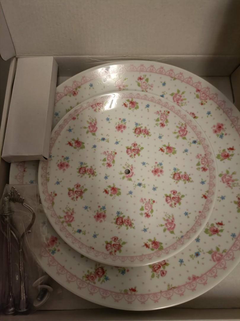 2 Tier cake tray, Furniture & Home Living, Kitchenware & Tableware