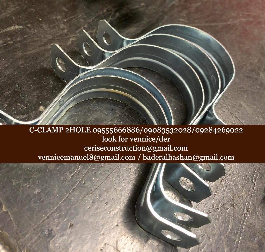 2hole Cclamp, Commercial & Industrial, Construction & Building