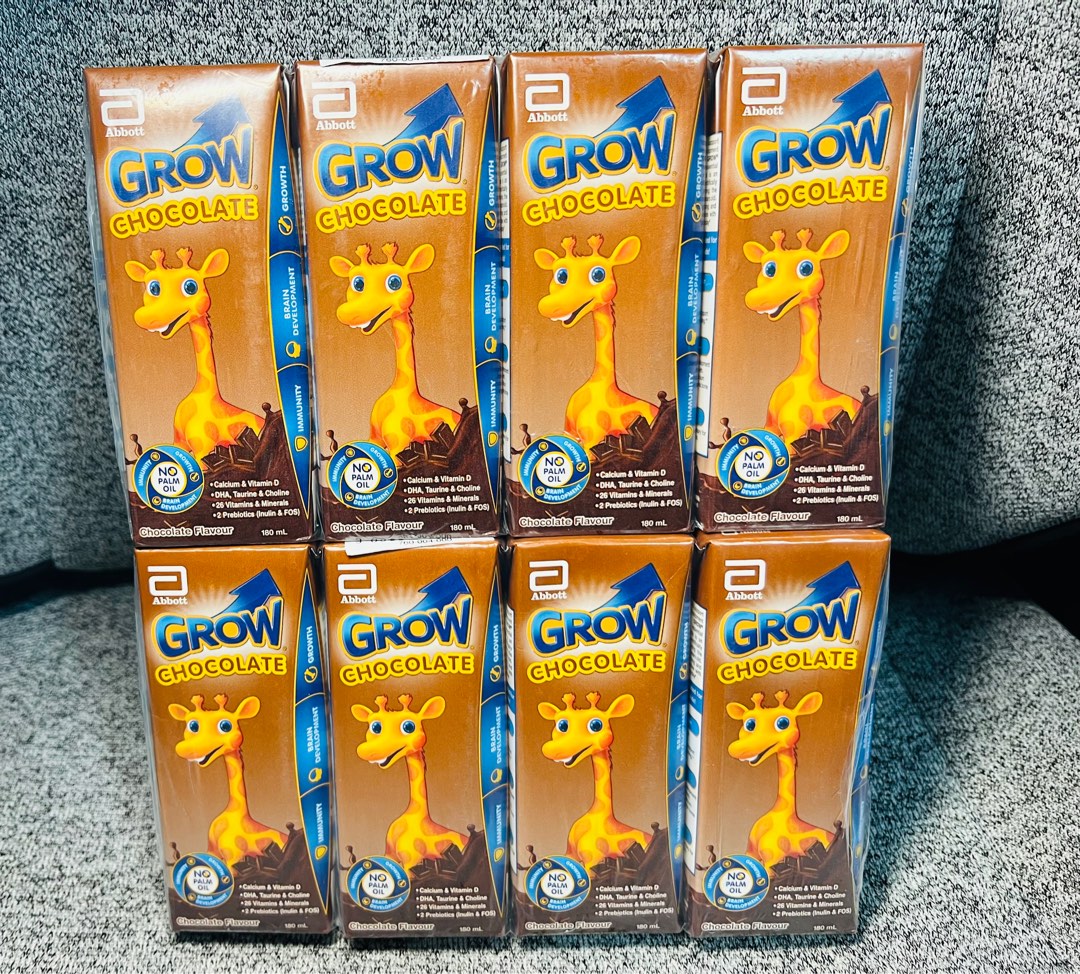 8 packet of GROW Growing Up Milk for Kids ReadyToDrink Chocolate (3