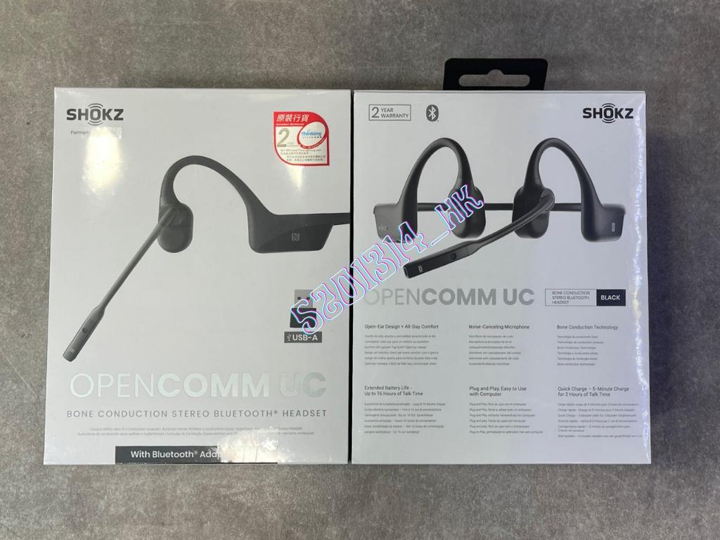 全新行貨門市現貨】Shokz OpenComm UC 骨傳導通訊耳機C102 with USB