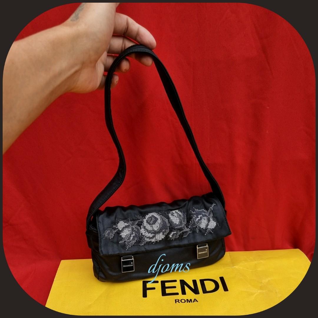 Vintage Fendi pochette bag with detachable strap and Entrupy certificate,  Luxury, Bags & Wallets on Carousell