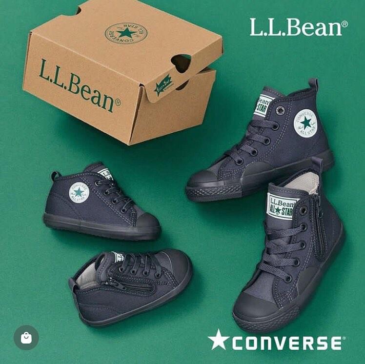 🇯🇵 L.L.Bean x CONVERSE ALL STAR 100 HI 全新crossover ， 仲有親子