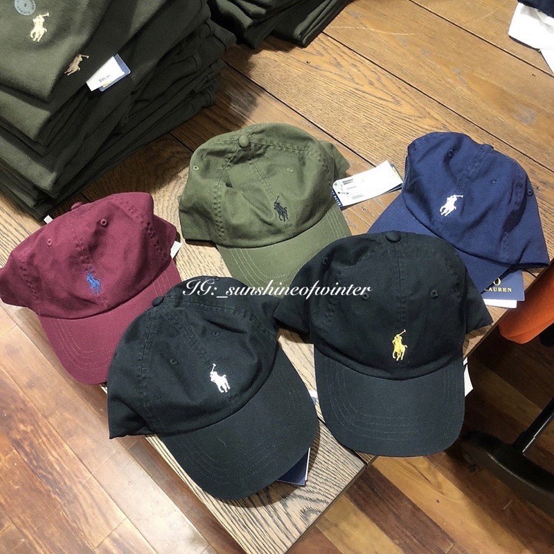 全新Polo Ralph Lauren Cap 成人款老帽深藍色, 她的時尚, 手錶及