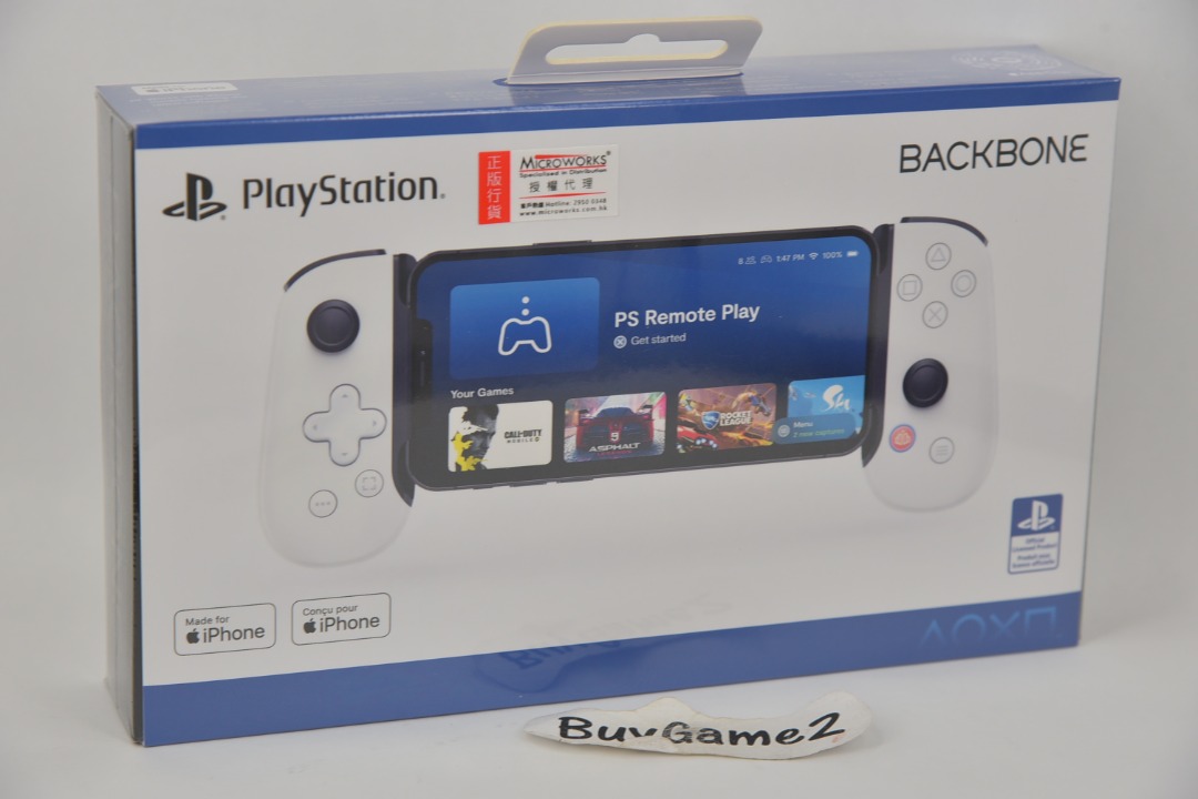 全新) PS5/ PS4/ XBox Backbone One Controller for iPhone 手機遊戲