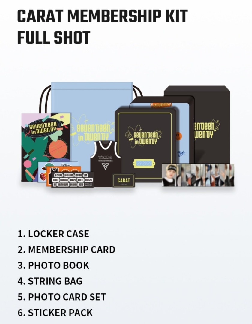 Seventeen Carat Membership Kit (Gen 4th) | eBay