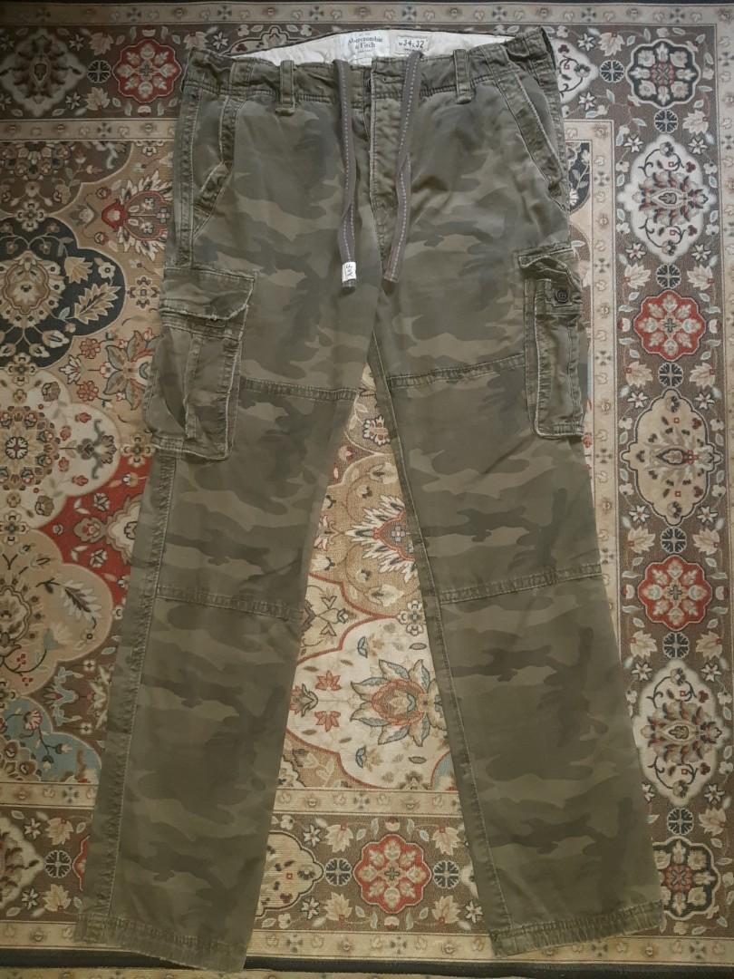 Abercrombie & Fitch Cargo Pants, Men's Fashion, Bottoms, Trousers on