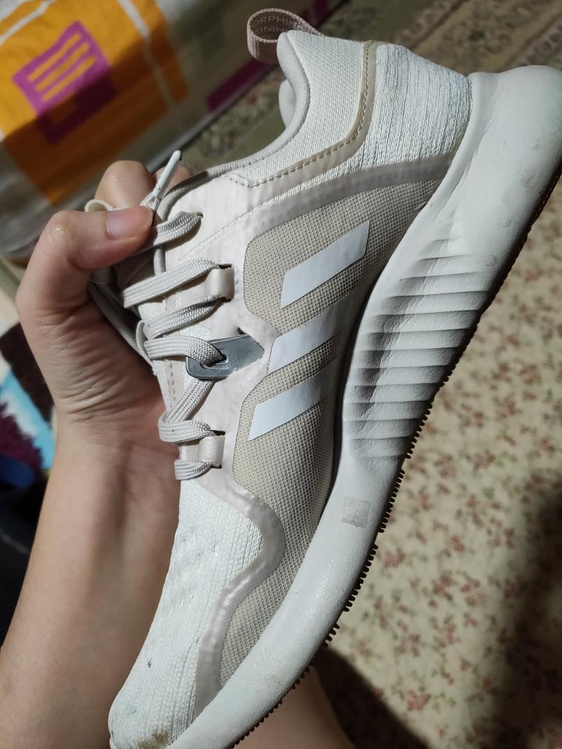 Adidas bounce on sale white womens