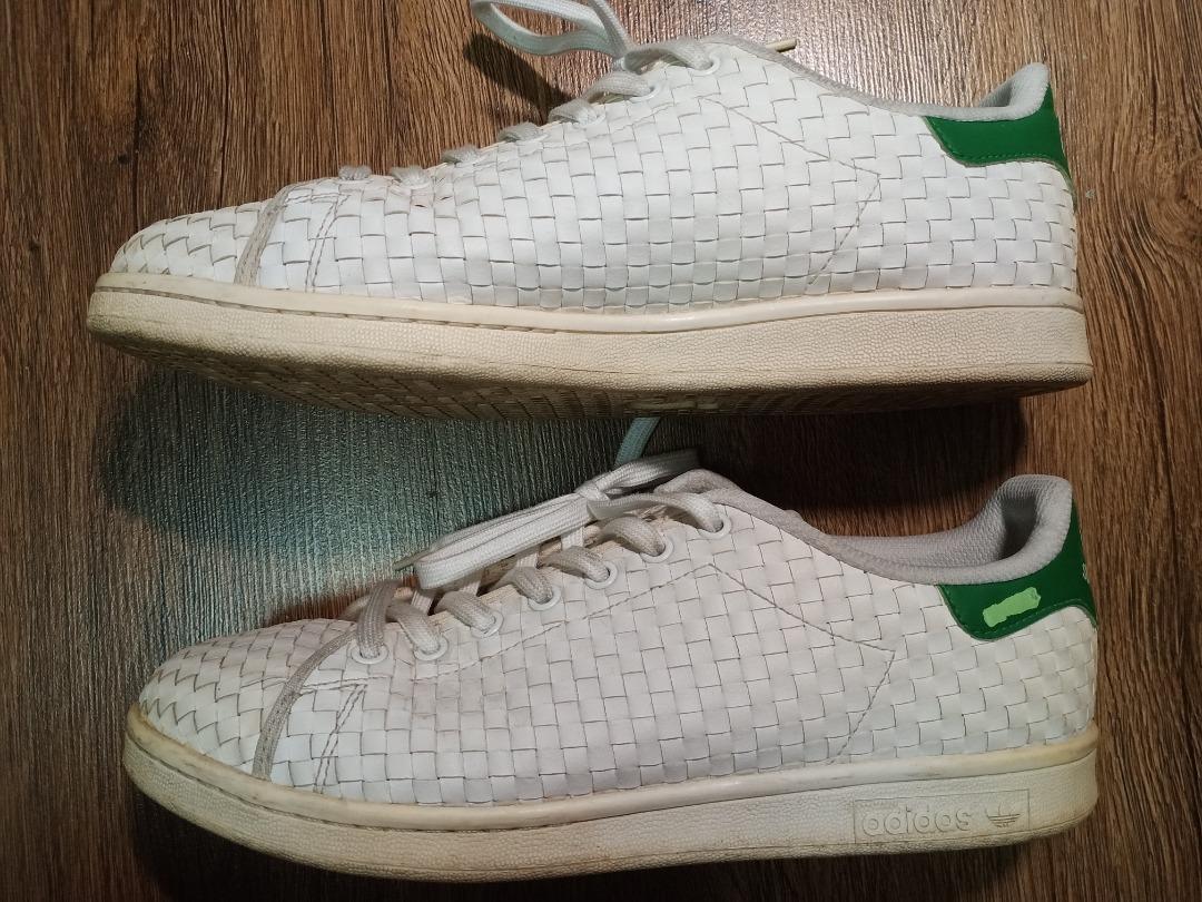 Adidas stan store smith woven white