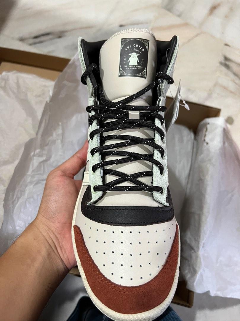 Adidas Top Ten Hi The Mandalorian Baby Yoda, Men's Fashion, Footwear