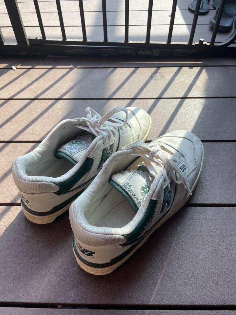 Aime Leon Dore x New Balance 550 Green ALD, 男裝, 鞋, 波鞋- Carousell