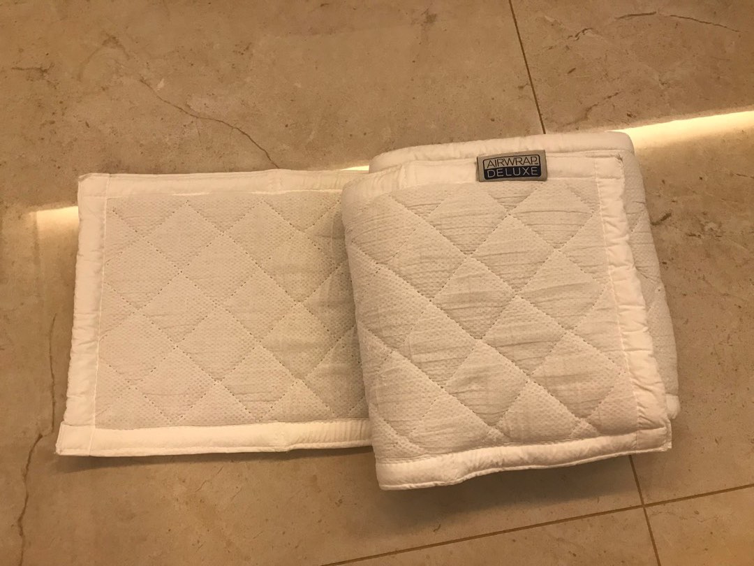 Airwrap deluxe padded breathable mesh cot bumper Babies Kids