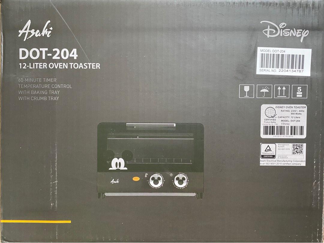 Asahi Mickey Mouse Oven Toaster, TV & Home Appliances, Kitchen