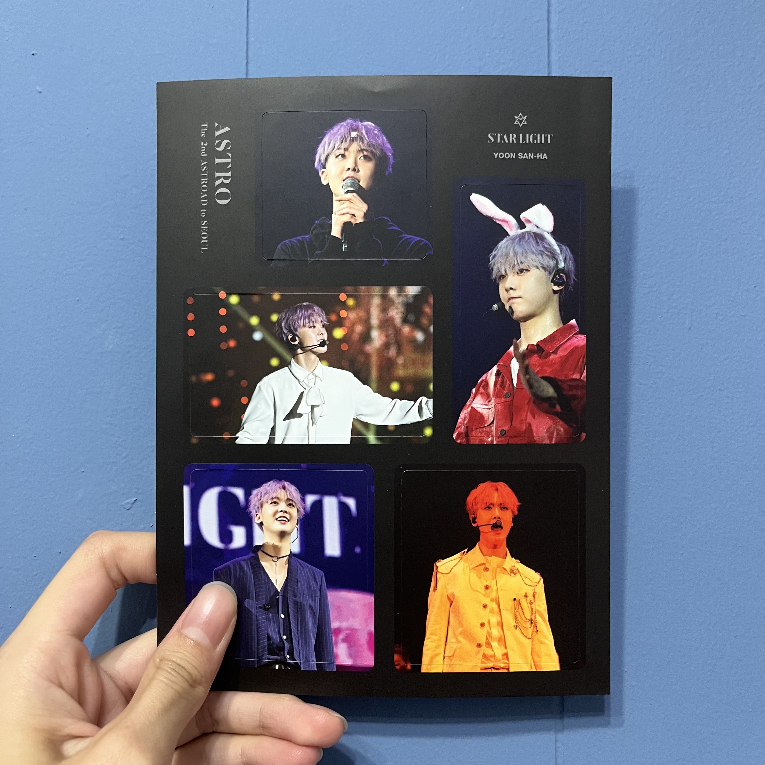 ASTRO starlight 產賀演唱會貼紙, 書籍、休閒與玩具, 收藏、紀念品, K-Pop在旋轉拍賣