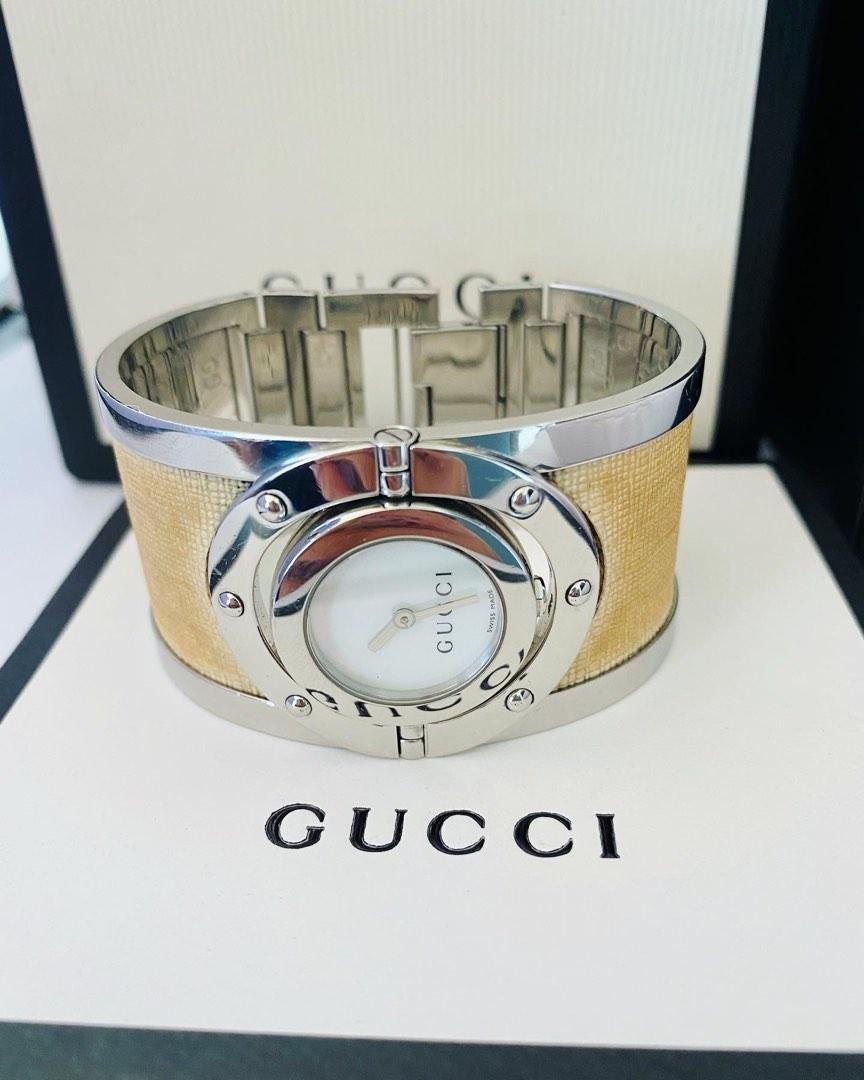 Auth Gucci Twirl Bangle Watch for Ladie s Women s Fashion