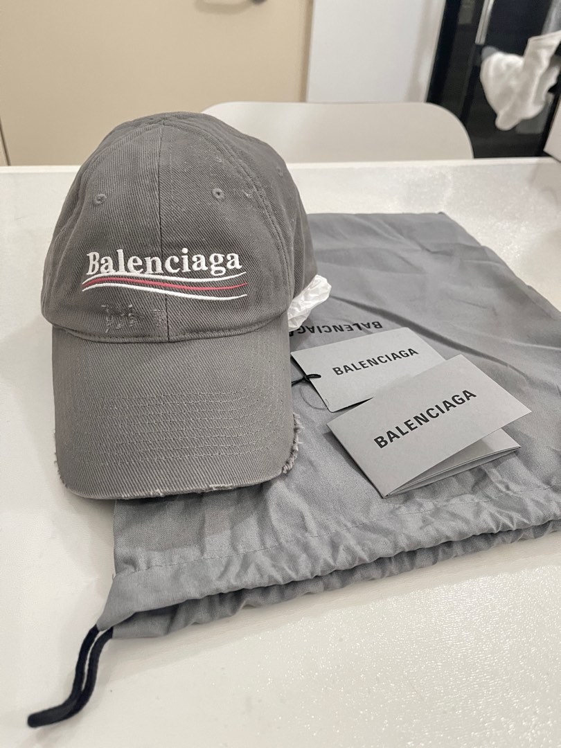 Balenciaga baseball cap shop fake