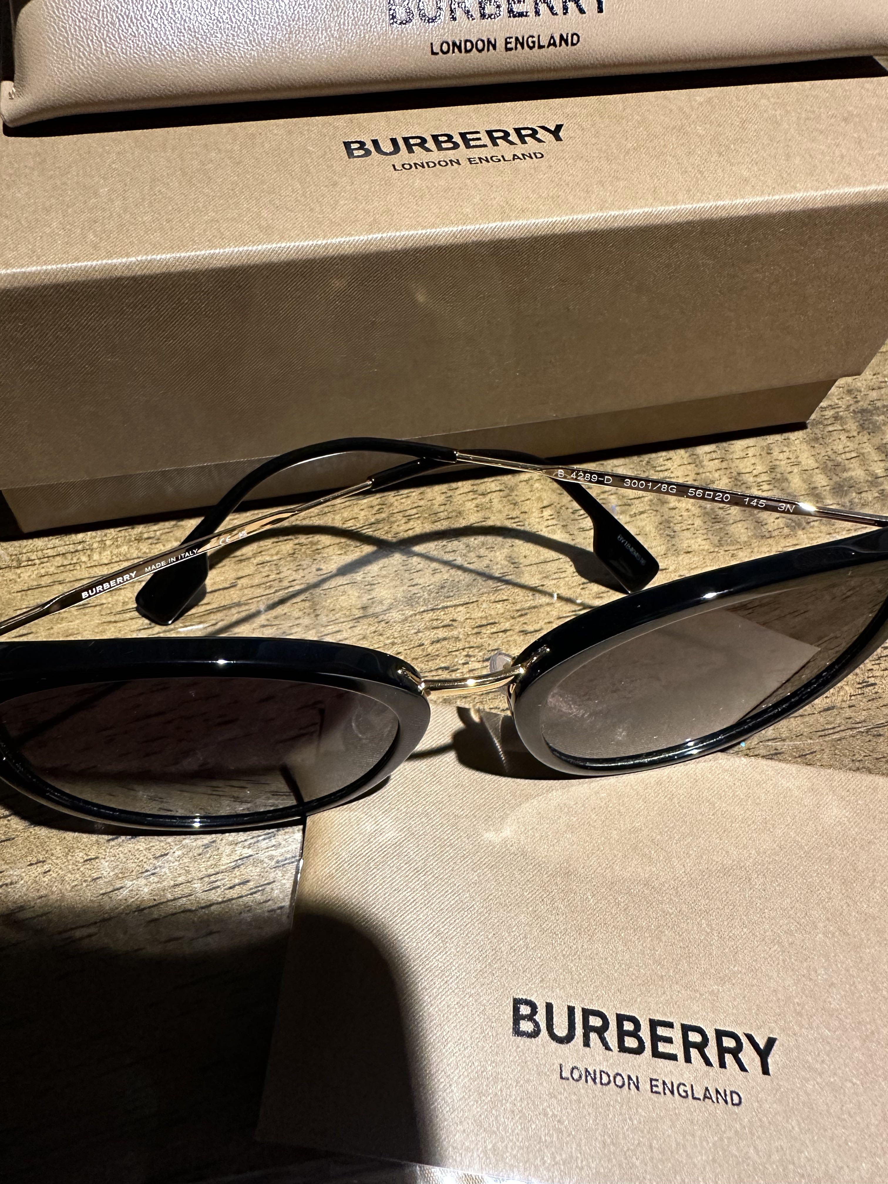Authentic Burberry Sunglasses : Black 0BE4289D, Women's Fashion, Watches &  Accessories, Sunglasses & Eyewear on Carousell
