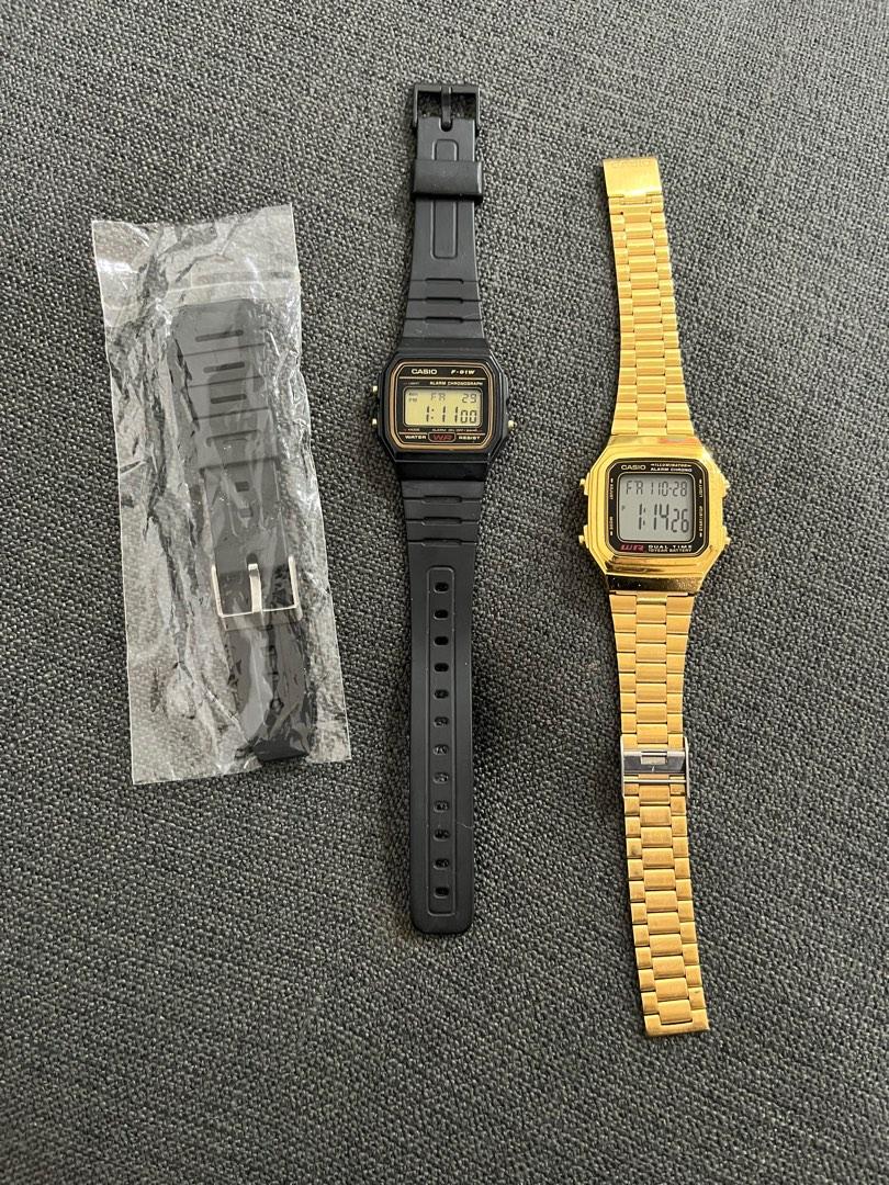 Authentic Casio Watches both for 20, Women's Fashion, Watches