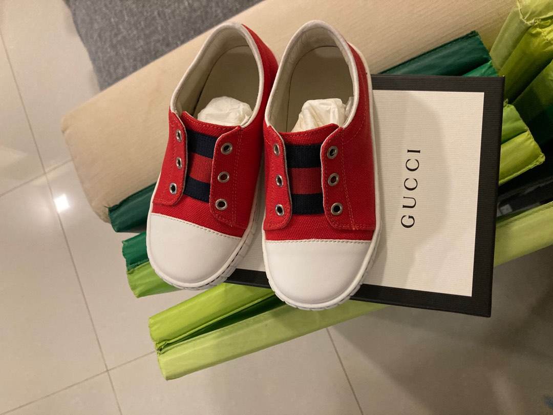 Authentic Gucci kids shoes size 24 Luxury Sneakers Footwear