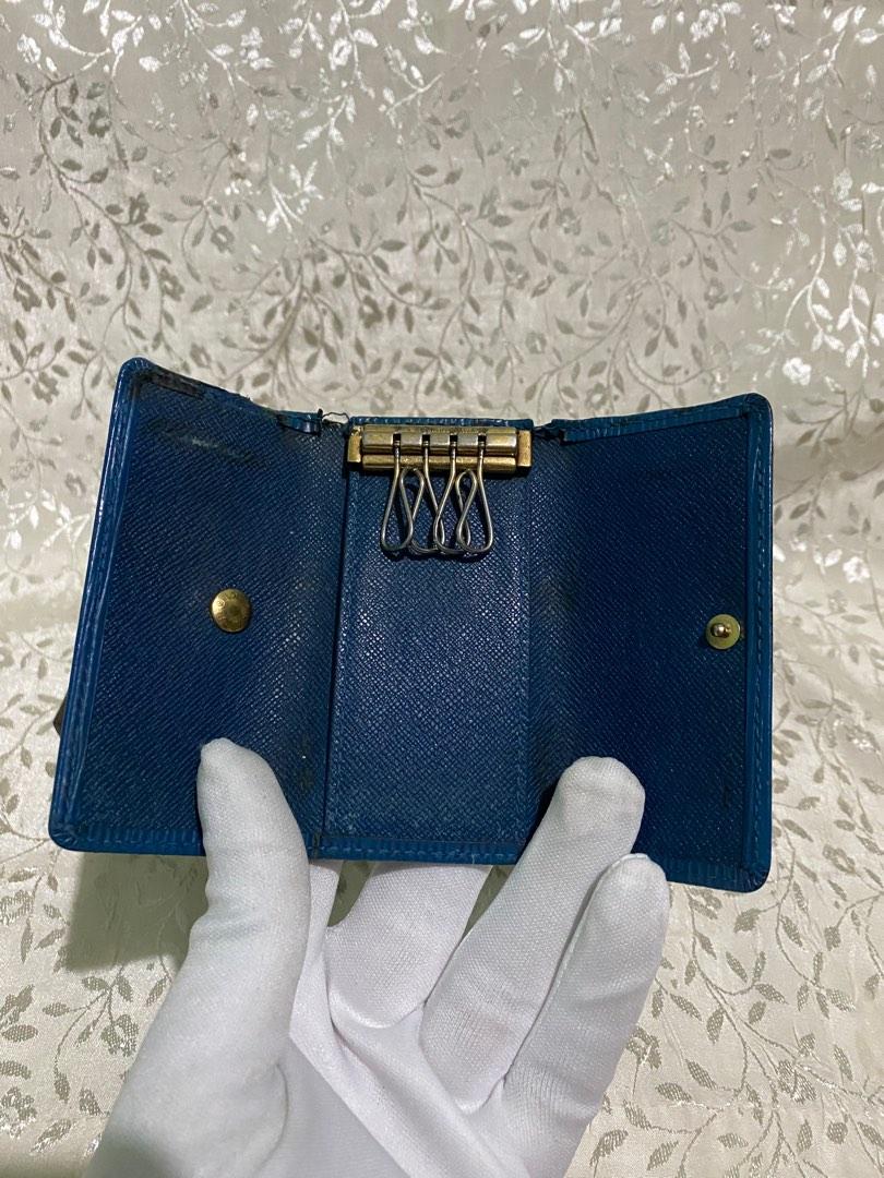 Louis Vuitton Key holder Key case Epi Blue Woman Authentic Used R53
