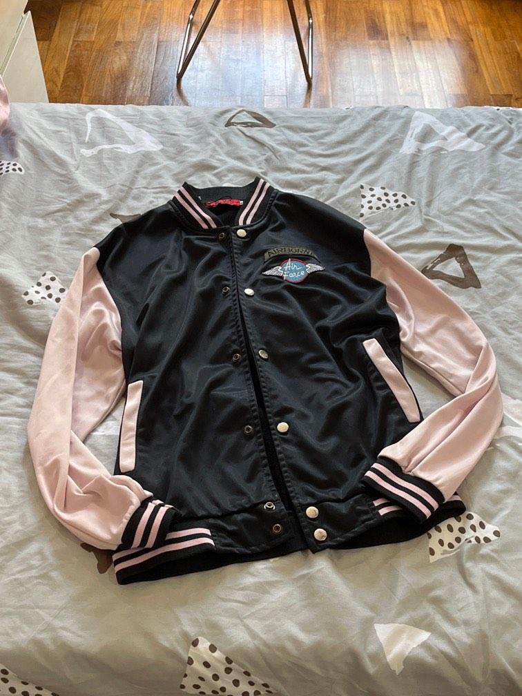 baby pink air force jacket Women s Fashion Coats Jackets and