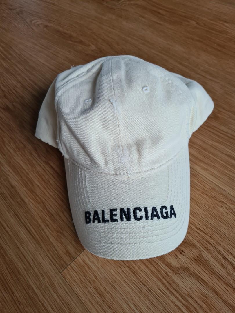 Balenciaga Logo Visor Cap Original Light Beige Brand New size L ...