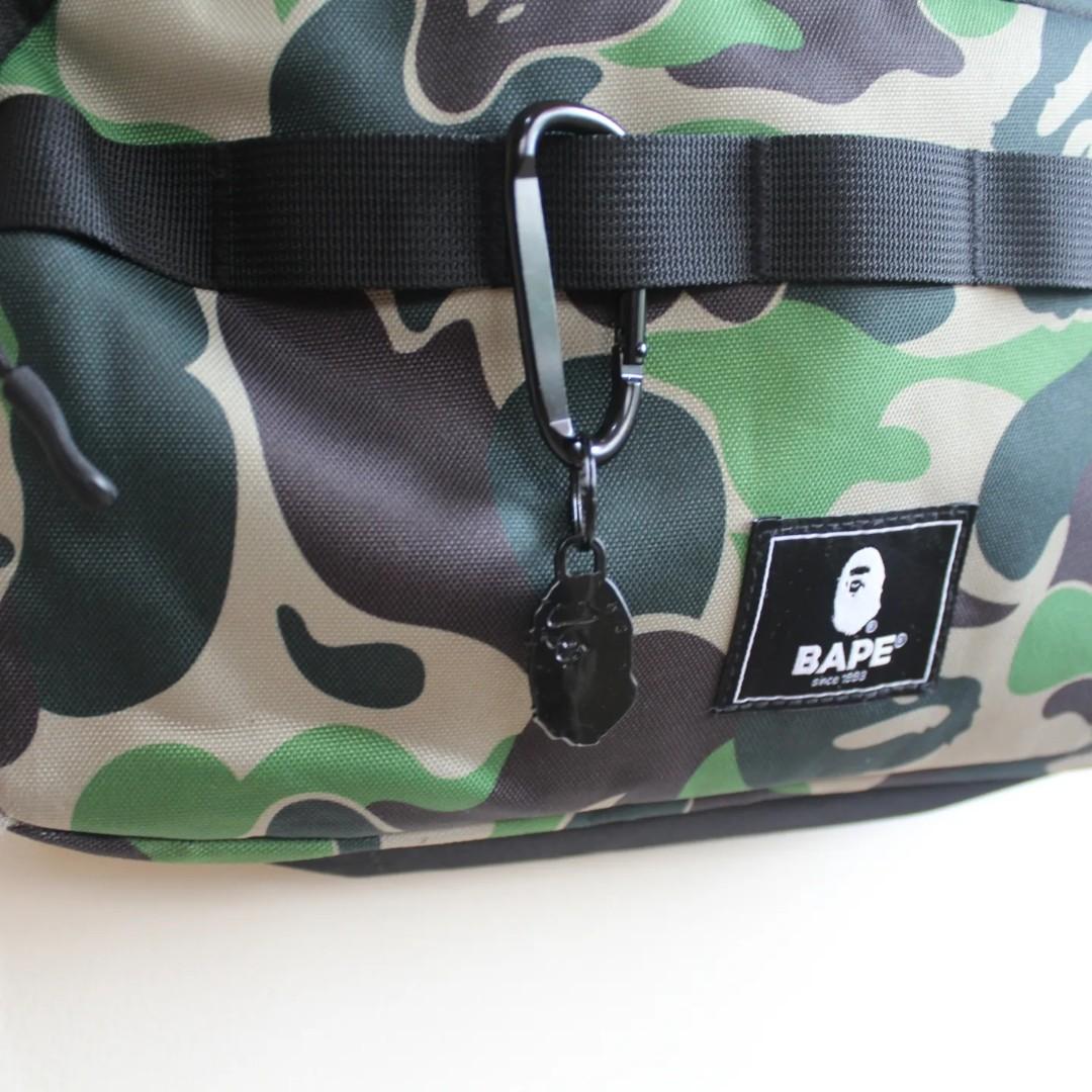 Bape Green Camo Shoulder Bag : 2021 A/W Collection Authentic