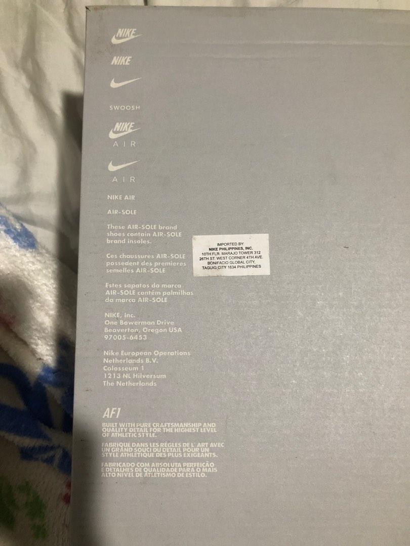 Barely Rose Air Force 1 (Category: Sneakers) located in Valenzuela. Submitted by sumtpcool (Listing ID 1193348565, Image 3). Description: rfs: wrong size • size 7.5 / 24.5 cm / EU 38.5 / UK 5 • never been used, tried it on lang. • box included for meet ups, around bulacan, valenzuela, & taft area only (every thurs only) :).