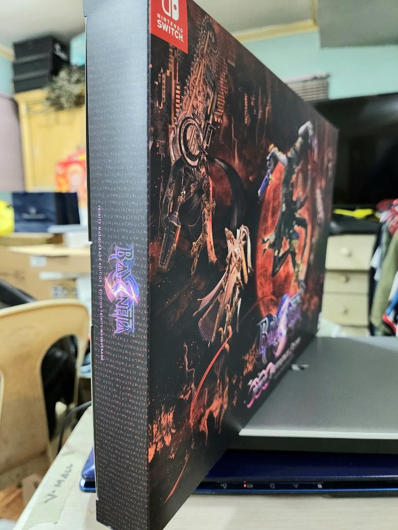 Bayonetta 3 Trinity Masquerade Edition (Brand New) for Nintendo Switch (Category: Nintendo) located in Mandaluyong City. Submitted by chan.ningtatum (Listing ID 1193385196, Image 3). Description: Looking for: Xenoblade 3 Special Edition Bayonetta 3 Trinity Masquerade Edition (Brand New) - 7.5k Shipping via LBC, Grab or Lalamove available Meet ups: Megamall, Shangrila, Greenhills Area or other meet ups pagusapan na lang.