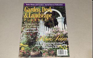 Better Homes And Garrdens Garden Deck & Landscape Planner Plants Flowers Gardening Magazine Mag Spring 1993