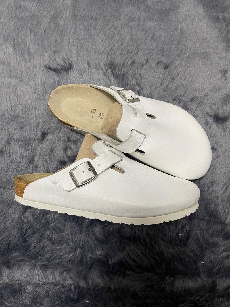 sheepskin birkenstock clogs