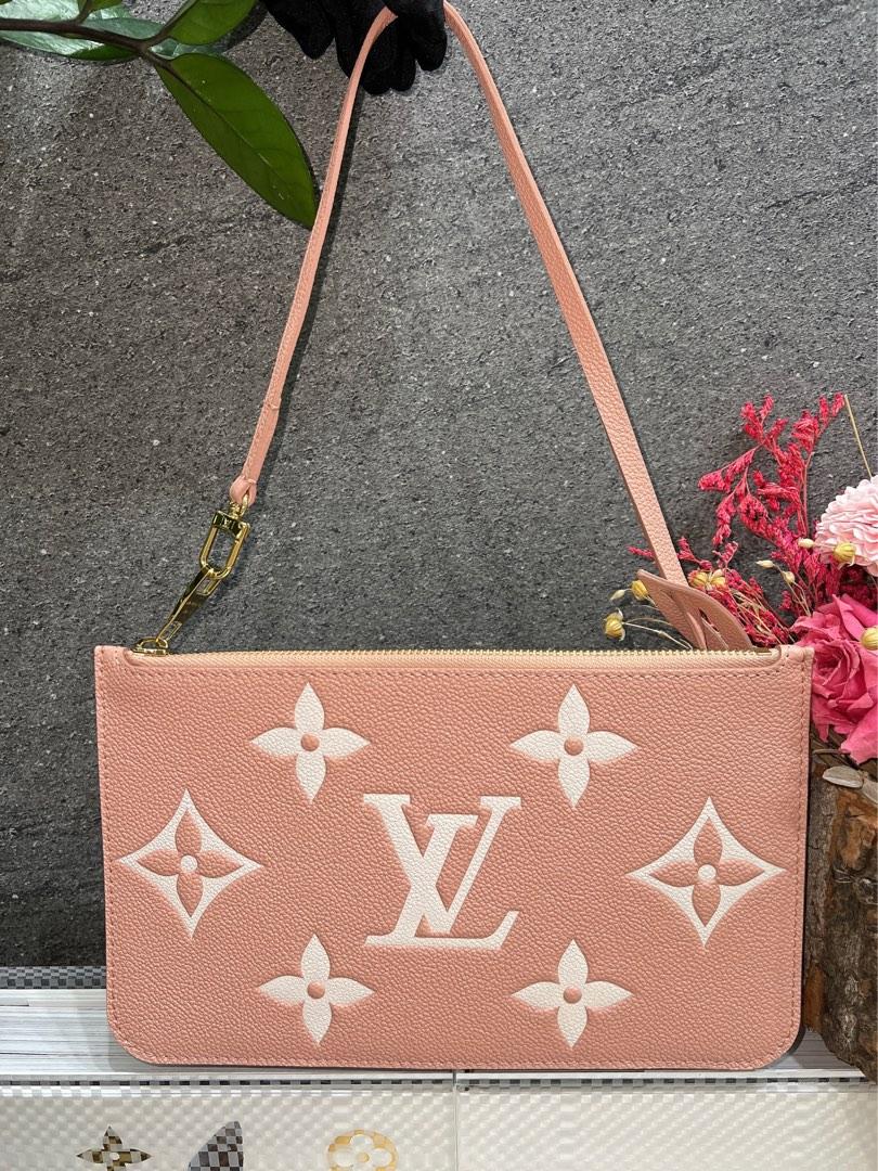 [Rank SA] LOUIS VUITTON M21352 Neverfull MM Floral Rose Tote Bag RFID  [Used]