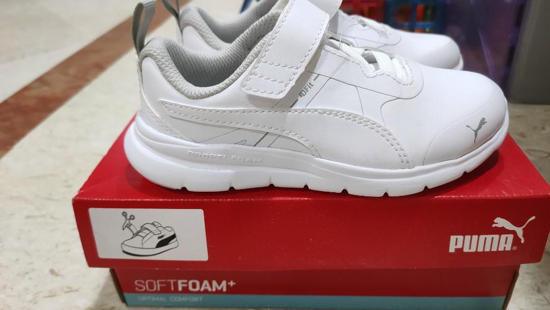 Puma kids school shoes top
