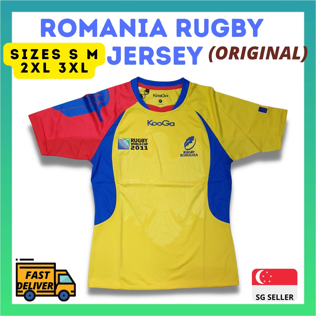 BNWT ROMANIA RUGBY JERSEY VINTAGE COLLECTORS ITEM, Men's Fashion, Tops ...