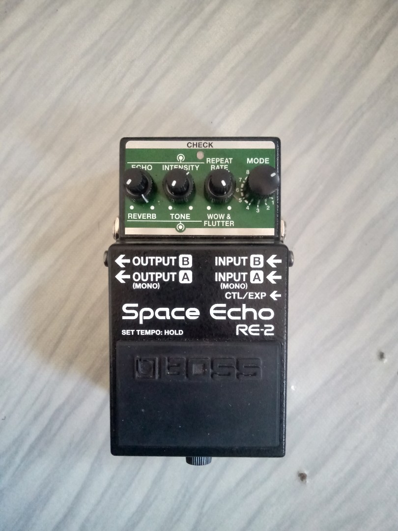 Boss Space Echo Re2, Hobbies & Toys, Music & Media, Musical Instruments