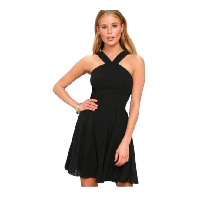 turtle neck black dress THE MYSTYLEMODE BLACK LONG SLEEVE TURTLENECK BACK ZIPPER MIDI DRESS