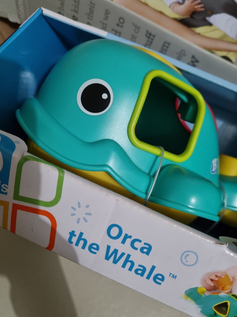 Brand new orca the whale bath toy, Babies & Kids, Infant Playtime on