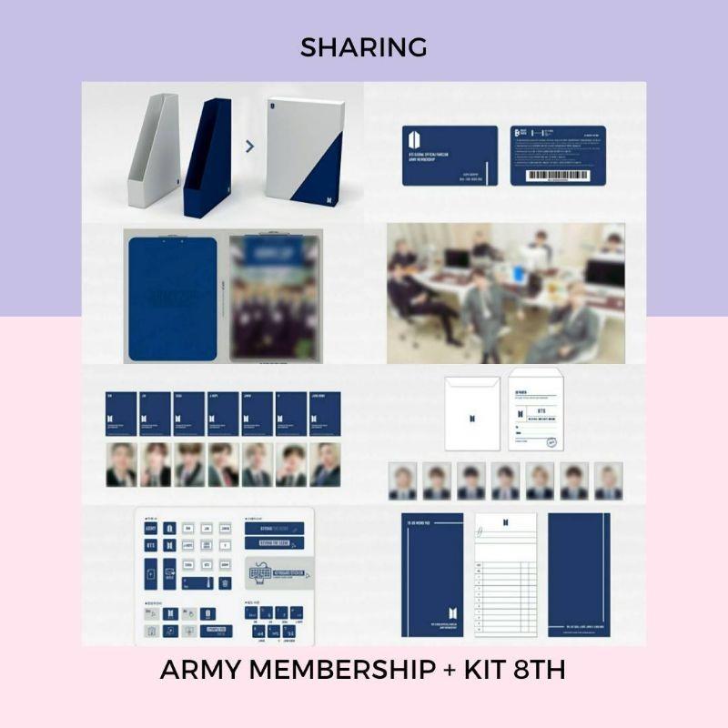 BTS 8th ARMY Membership Kit 防彈第8期會員禮