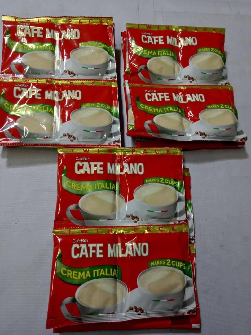 Caferite Cafe Milano Twin Pack 10s 3in1 Instant Coffee , Food