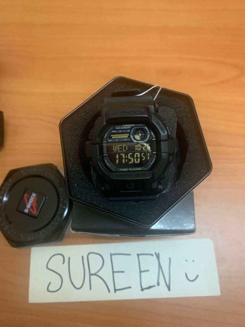 Casio G Shock Vibration Alarm Mens Watch GD350 1B