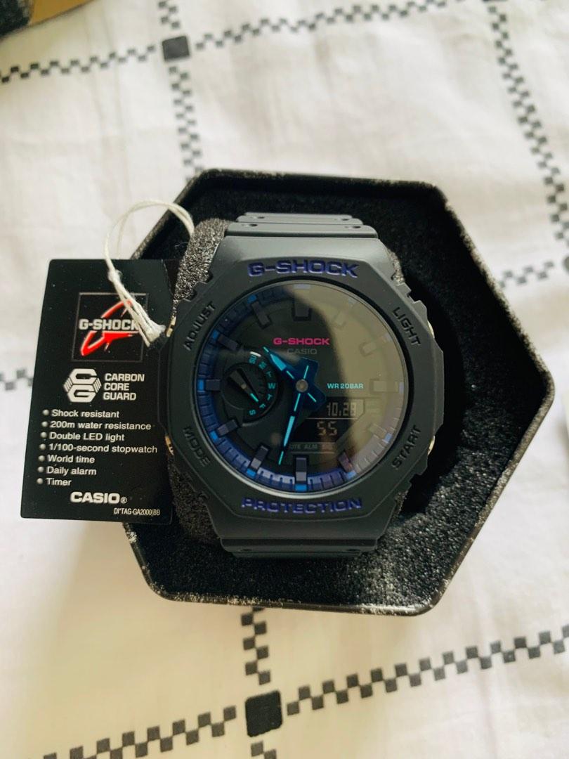 Casio Virtual Blue Series GA 2100VB 1A
