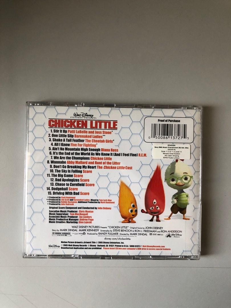 CD Disney Chicken Little Soundtrack, Hobbies & Toys, Music & Media, CDs ...