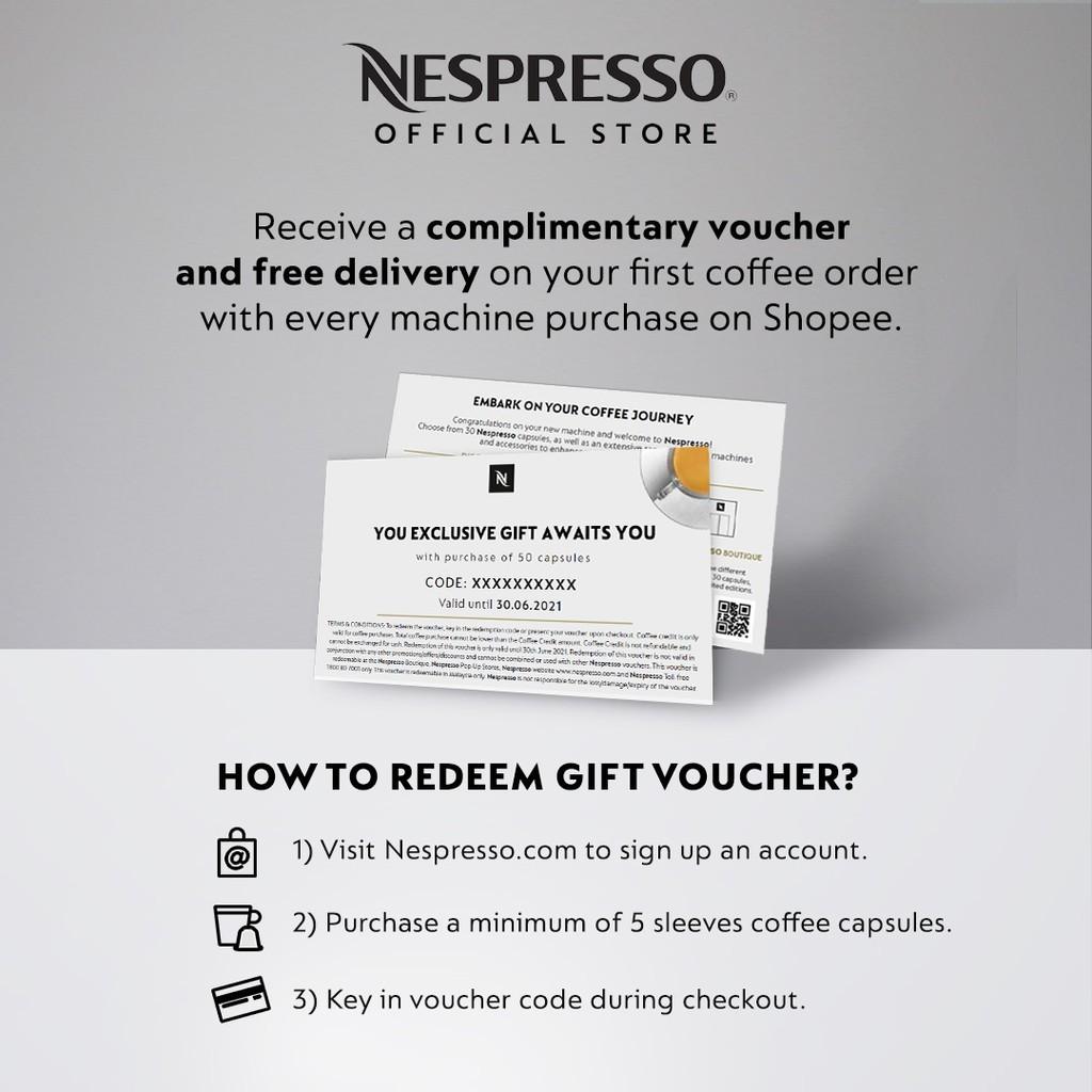 Nespresso voucher sale