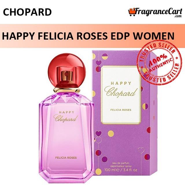 Chopard Happy Felicia Roses EDP for Women 100ml Tester Eau de Parfum Purple Brand New 100 Authentic Perfume FragranceCart Beauty Personal Care Fragrance Deodorants on Carousell