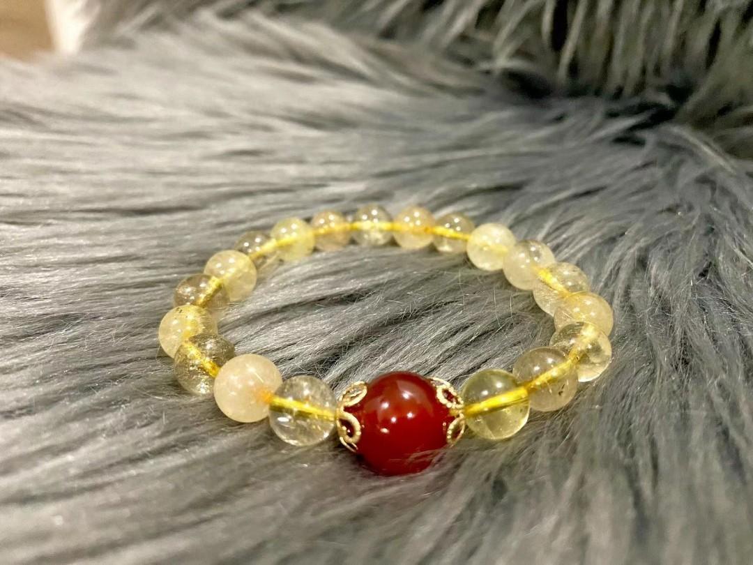 Red sale citrine jewelry