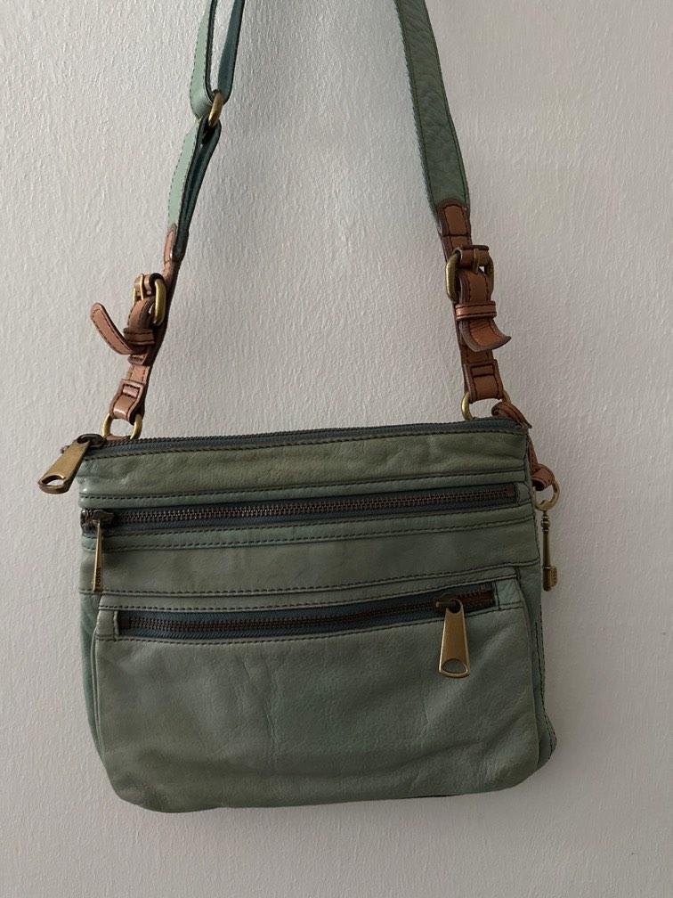 Fossil satchel clearance discount