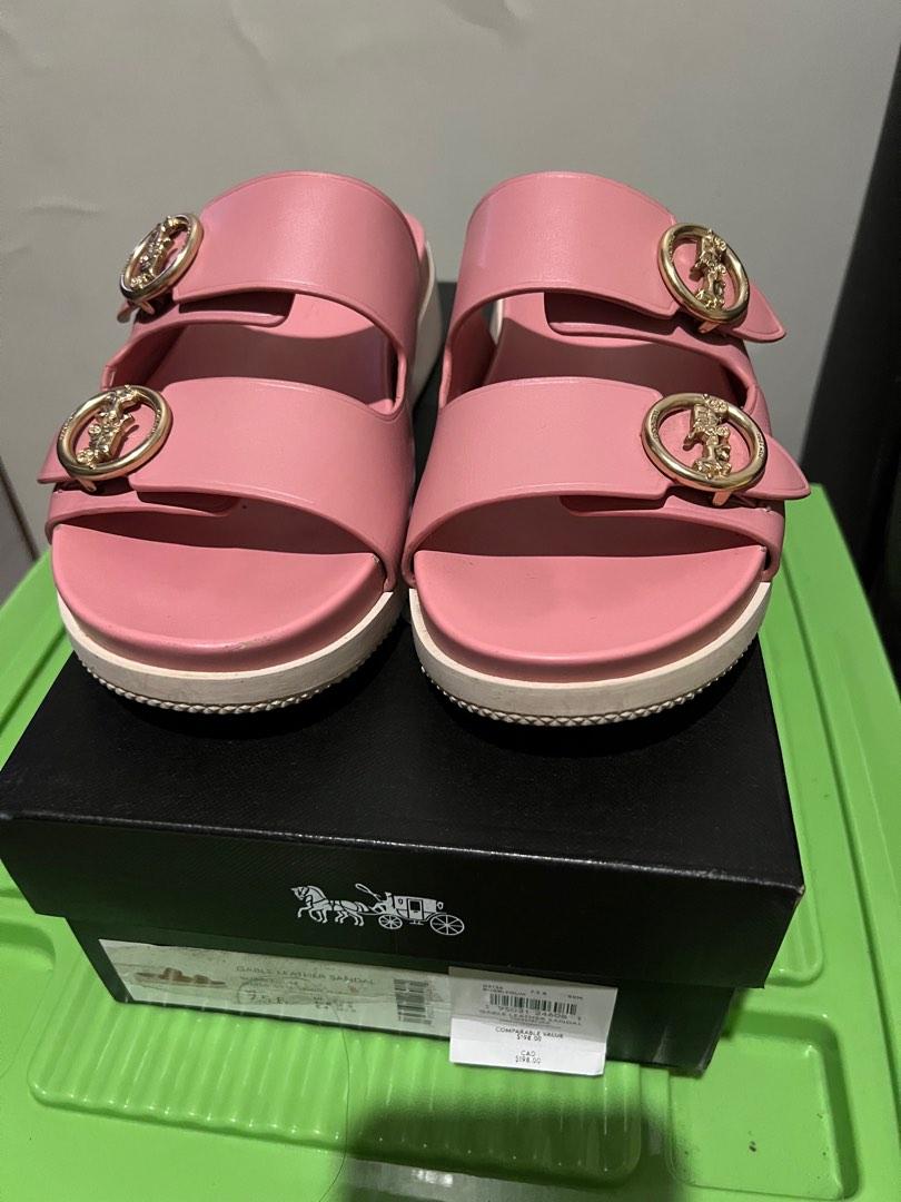 Coach gable sales sandal reviews