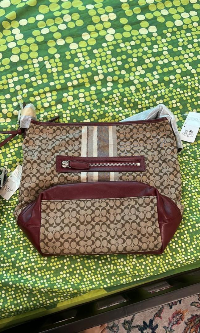 Coach legacy shop signature duffle